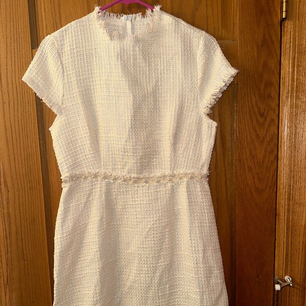 Shein White, Short, Classy Dress
